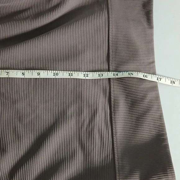 90 Degree By Reflex Interlink Ribbed Half Zip Long Sleeve Crop Top - Picture 11 of 11